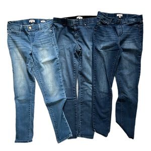 Juicy couture skinny jeans bundle. Women’s size 6.